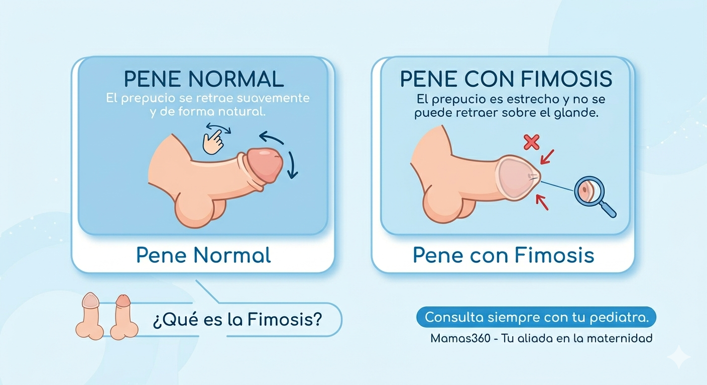 El pene del bebé cuidados y fimosis - Mamas360
