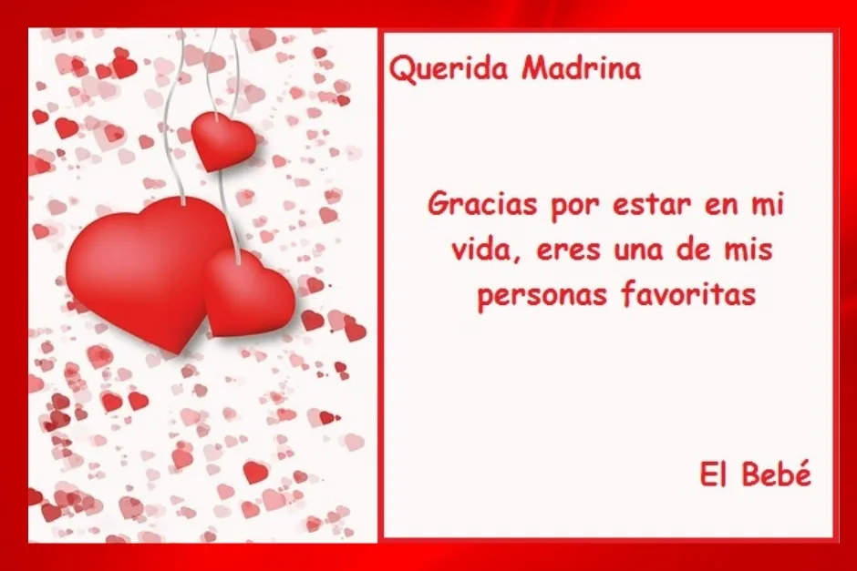 Carta de un bebé a su madrina 2 Revista Digital mamas360 Embarazo y Maternidad