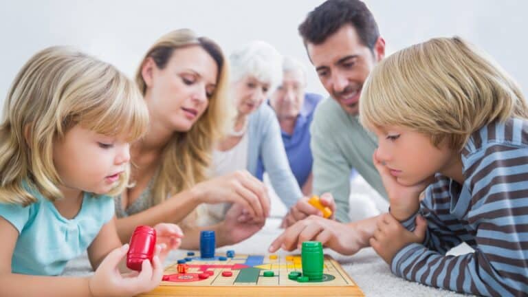 Juegos de mesa familiares